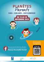 CIDFF - Affiche Planètes Parents Aurillac