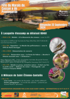affiche fête marais