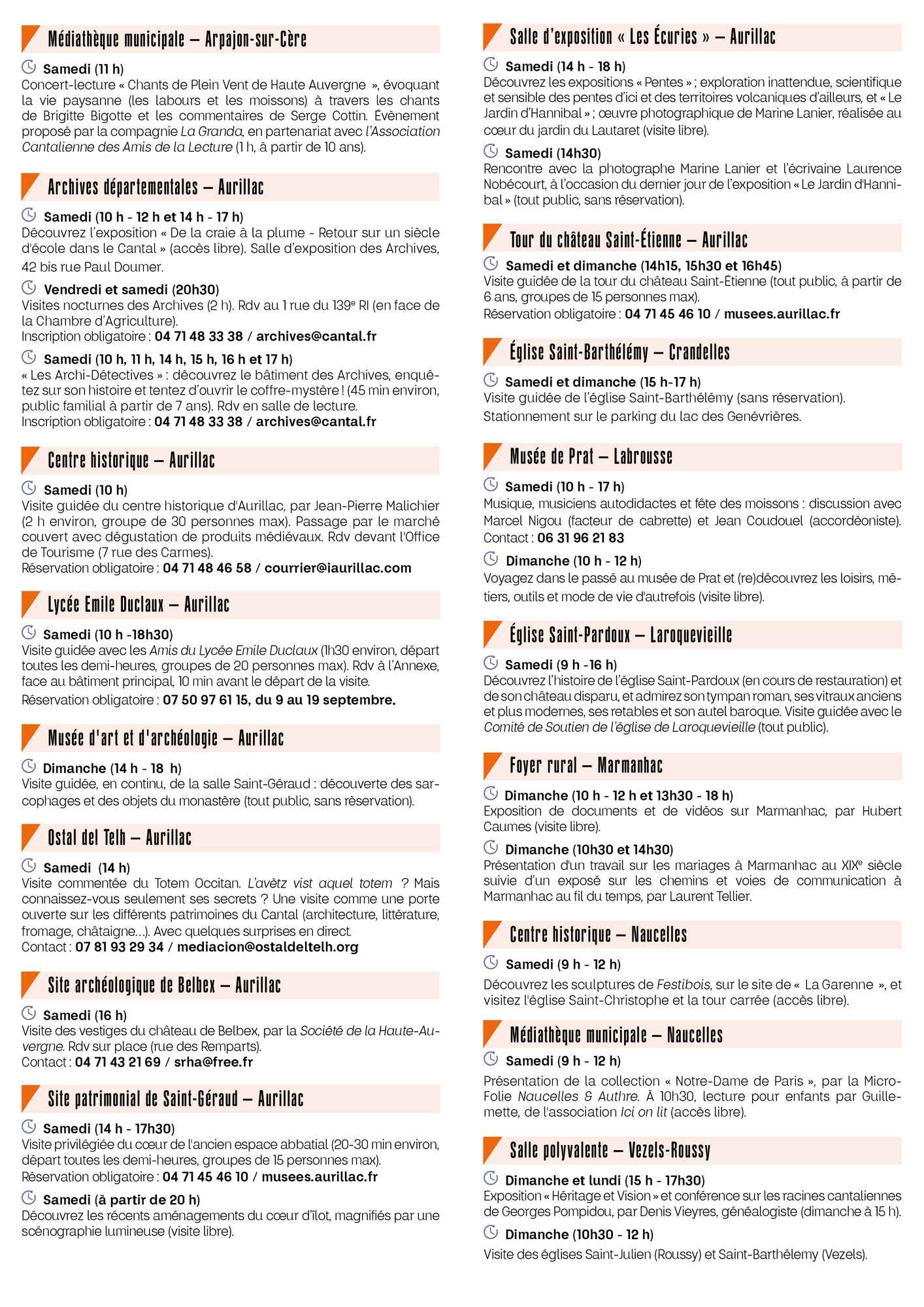 programme web