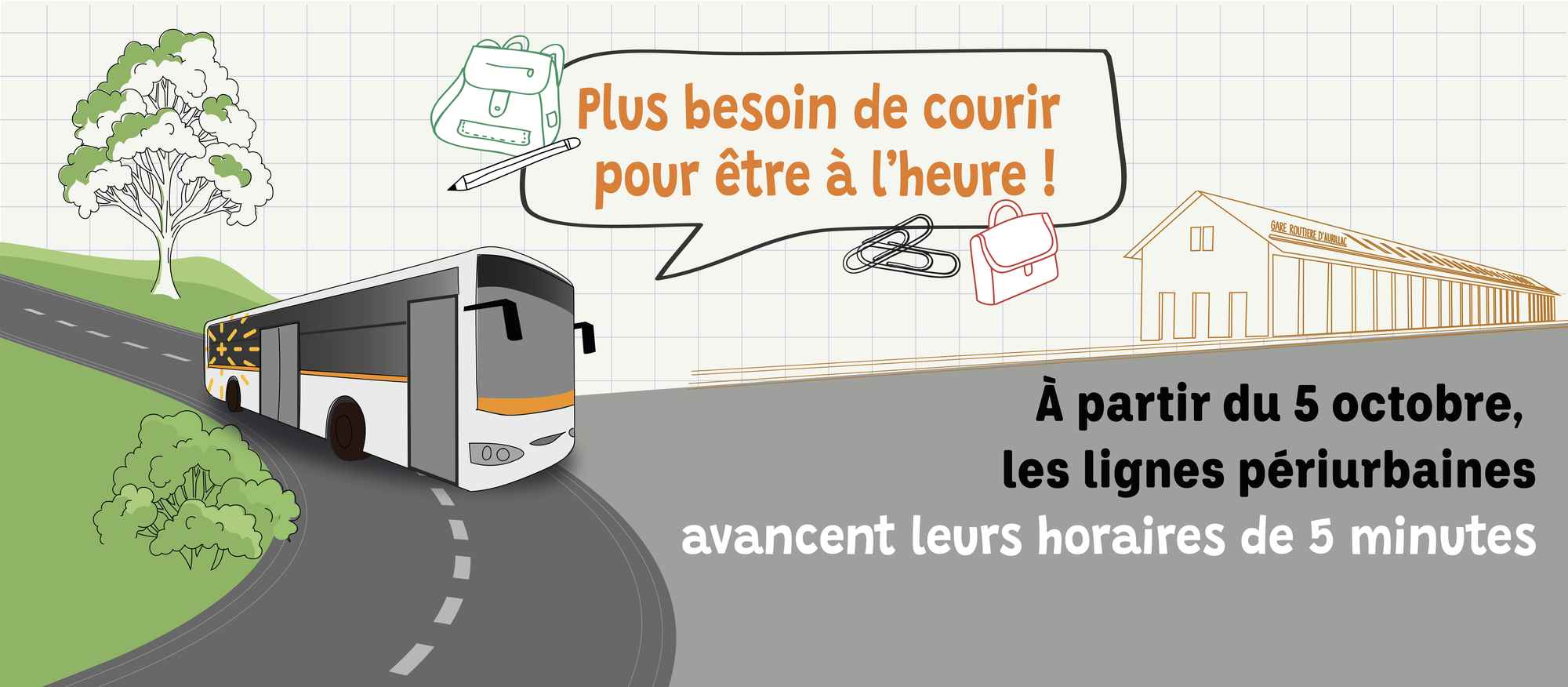bandeau horaires